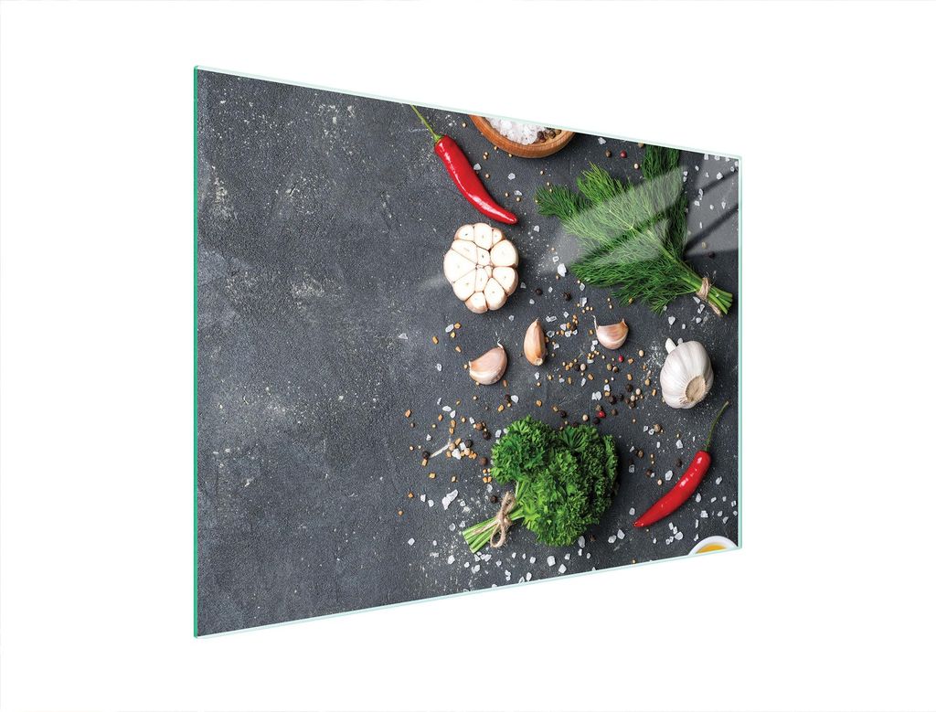 Glasschneidebrett 40x30 schiefer