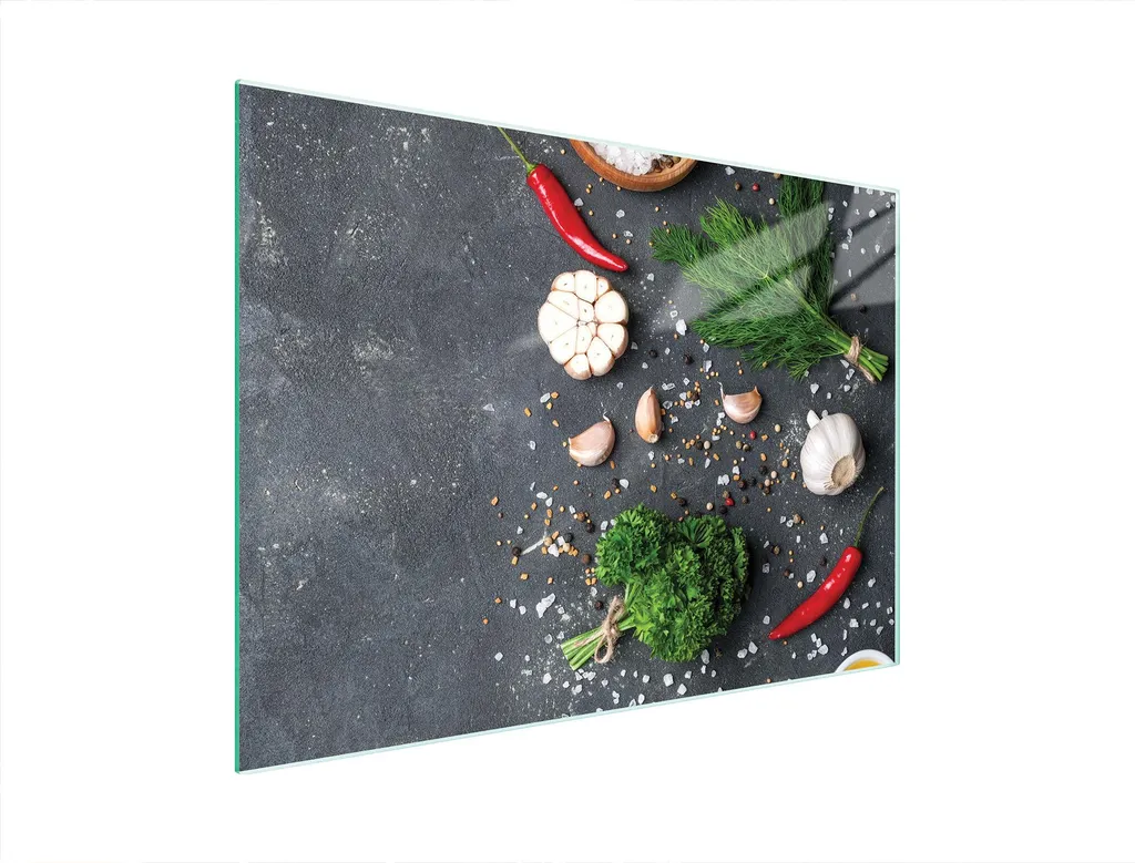 Tagliere Vetro Igenico 40x30 Ardesia - Lavabile in Lavastoviglie