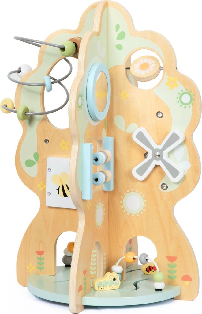 10-in-1 Aktivitätsbaum aus Holz – Lernspielzeug für Kinder Produktbild 6