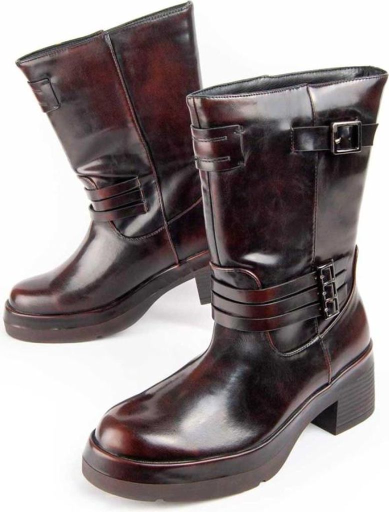 Montevita Absatzstiefel Motta2 Braun