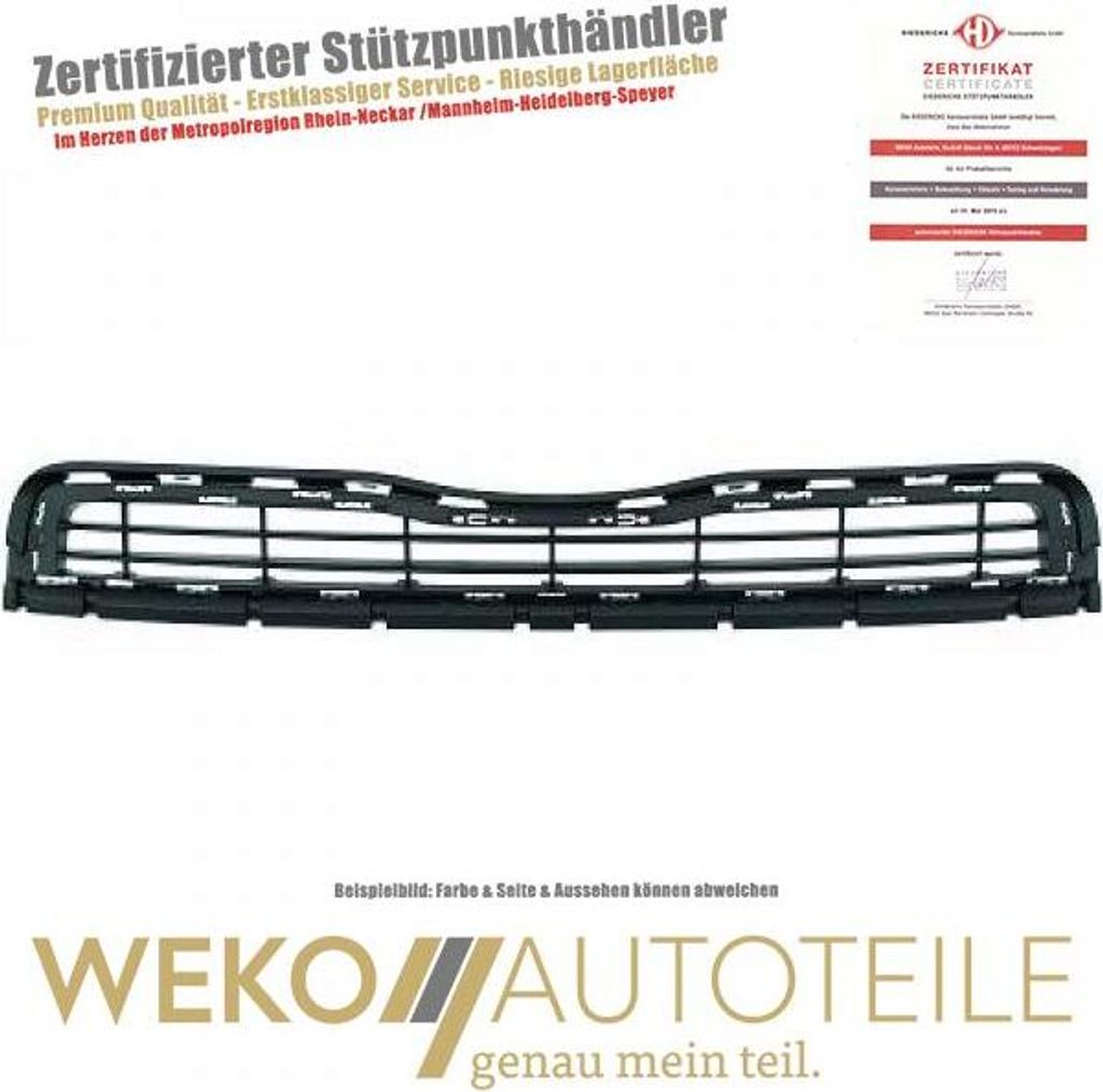 Lüftungsgitter Stoßstange oben DIEDERICHS 4213844 für PEUGEOT