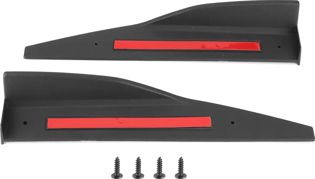 Jupe latérale noire pour Ford Mustang Roush 2015+ et Splitter