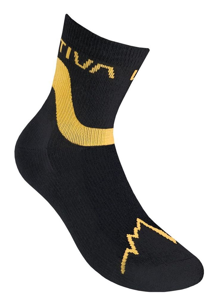 Snowrun Socks, Style 59W, Farbe 999100 Black/Yellow, Größe XXL, La Sportiva