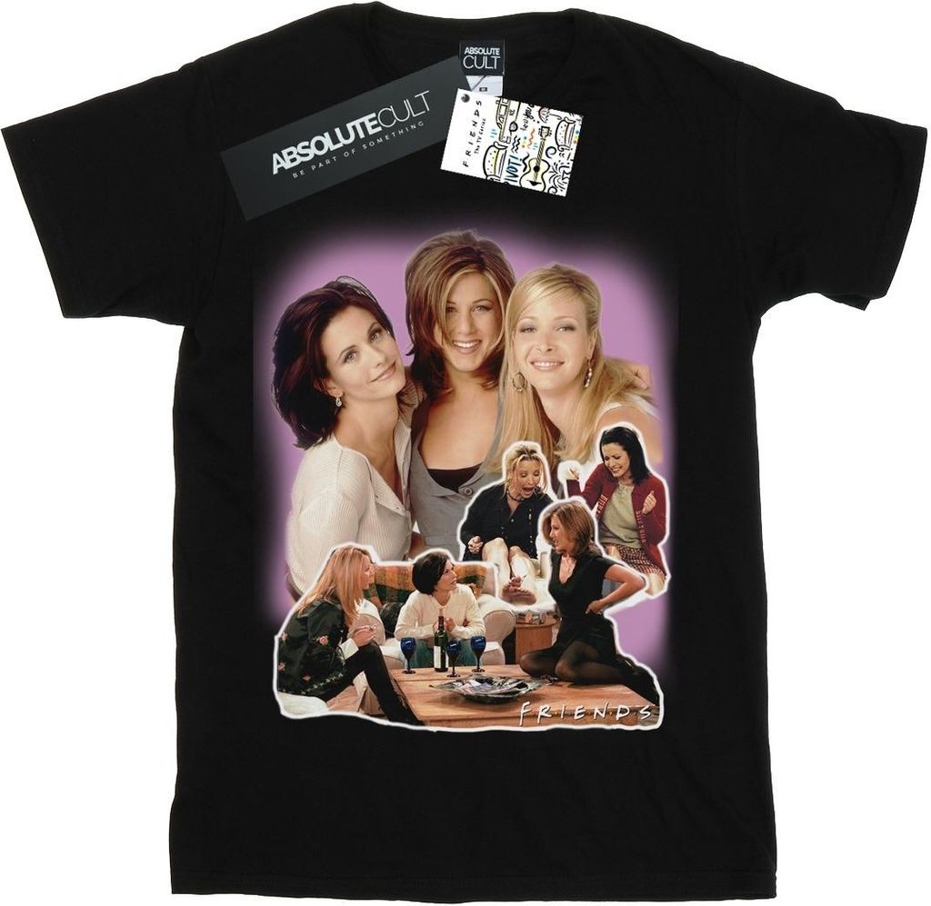 Friends - T-Shirt für Herren BI52533 (4XL) (Schwarz) Produktbild 