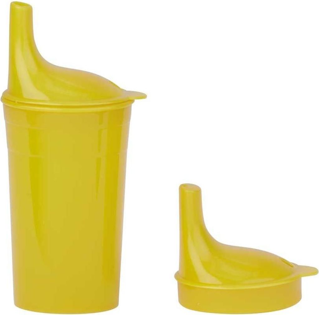 Behrend Trinkbecher-Set Color, 2 Mundstücke Tee/Brei, 250 ml, orange