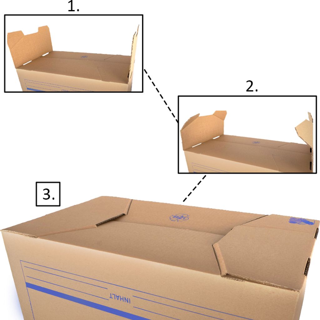 10 x Officebox® Archivbox Ordnerkarton Archivkarton Produktbild 5