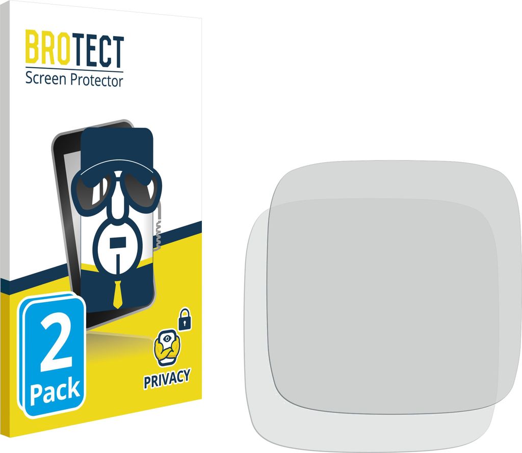 2x BROTECT Sichtschutzfolie für Revolut Reader Anti-Spy Privacy Sichtschutz Blickschutz Folie Blaulicht-Schutz
