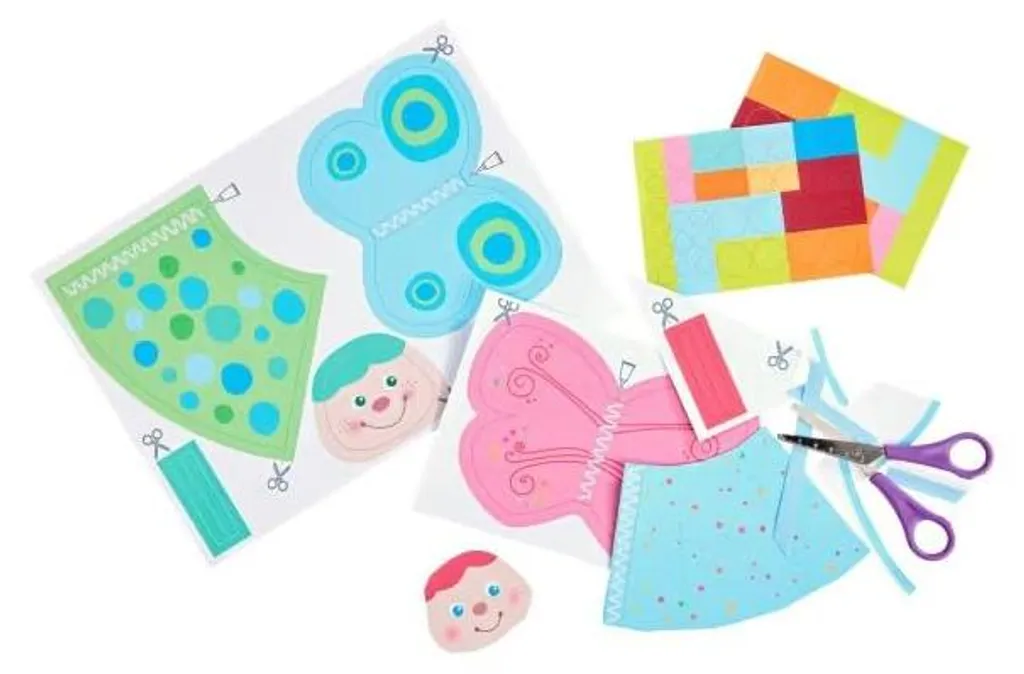 Kit découpage Flatterling éducatif avec ciseaux de sécurité ergonomiques - 3