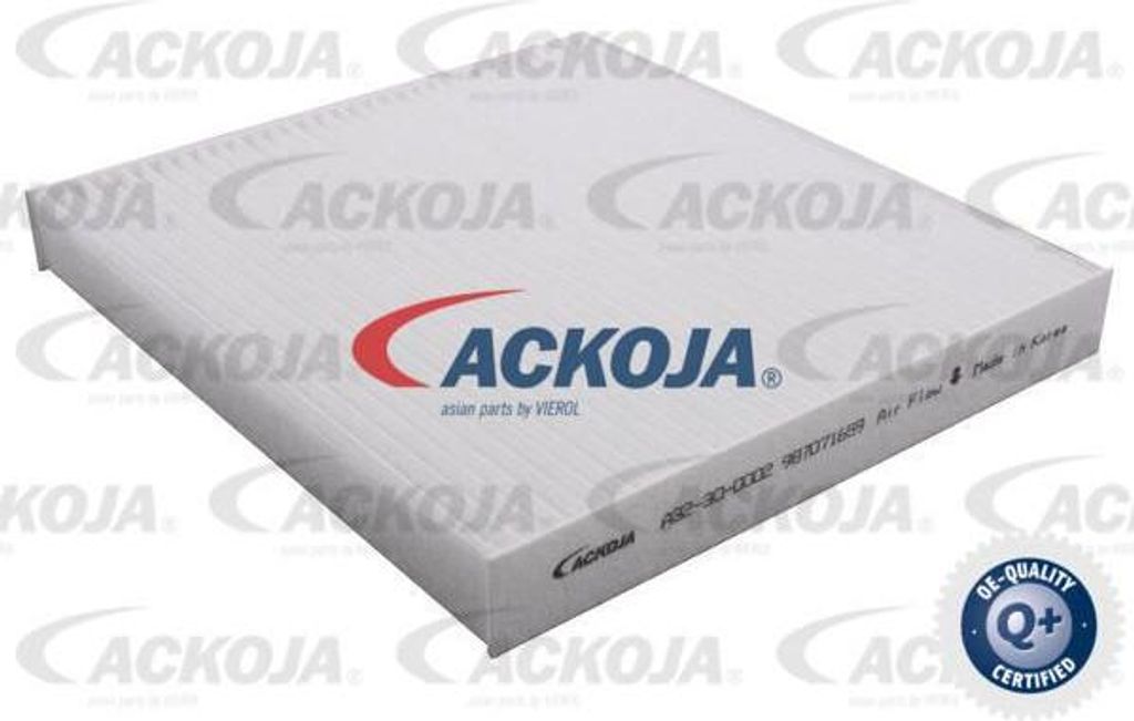 ACKOJA A32-30-0002 Innenraumluftfilter OE DD1061P11 kompatibel mit CX-7, 6, 2
