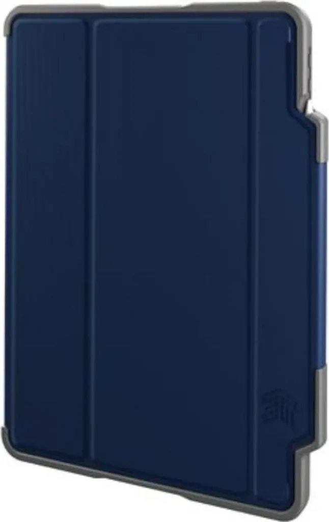 Étui iPad Air 10.9 Robuste et Transparent - STM Dux Plus Bleu Anti-Chocs