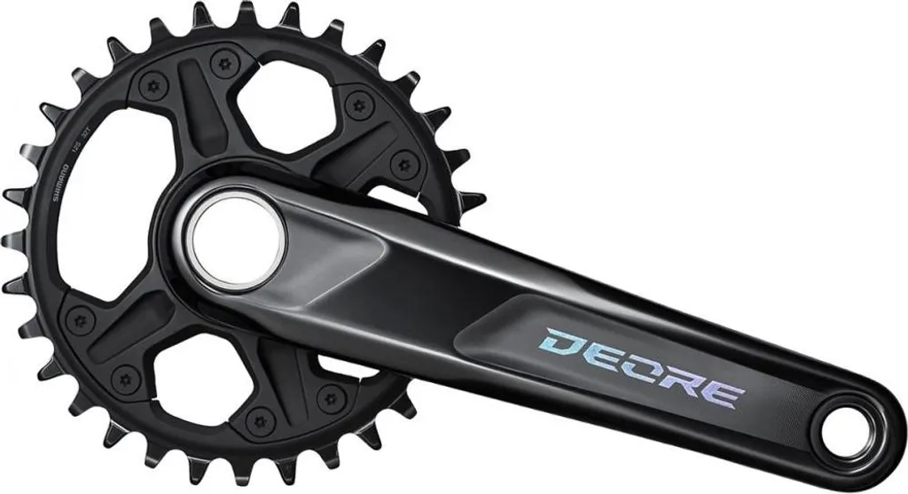Pédalier VTT Mono Plateau Shimano Deore M6120 12V 32 Dents 165 mm