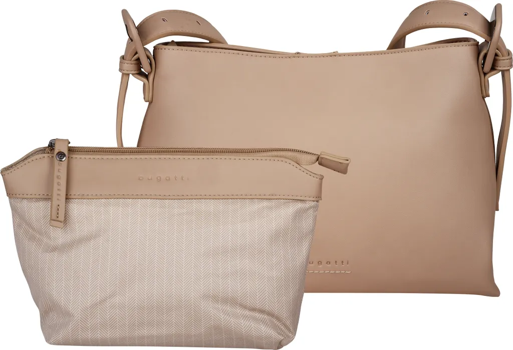 Bugatti Borsa Donna Luna Beige | Tracolla Regolabile e Capiente - 13