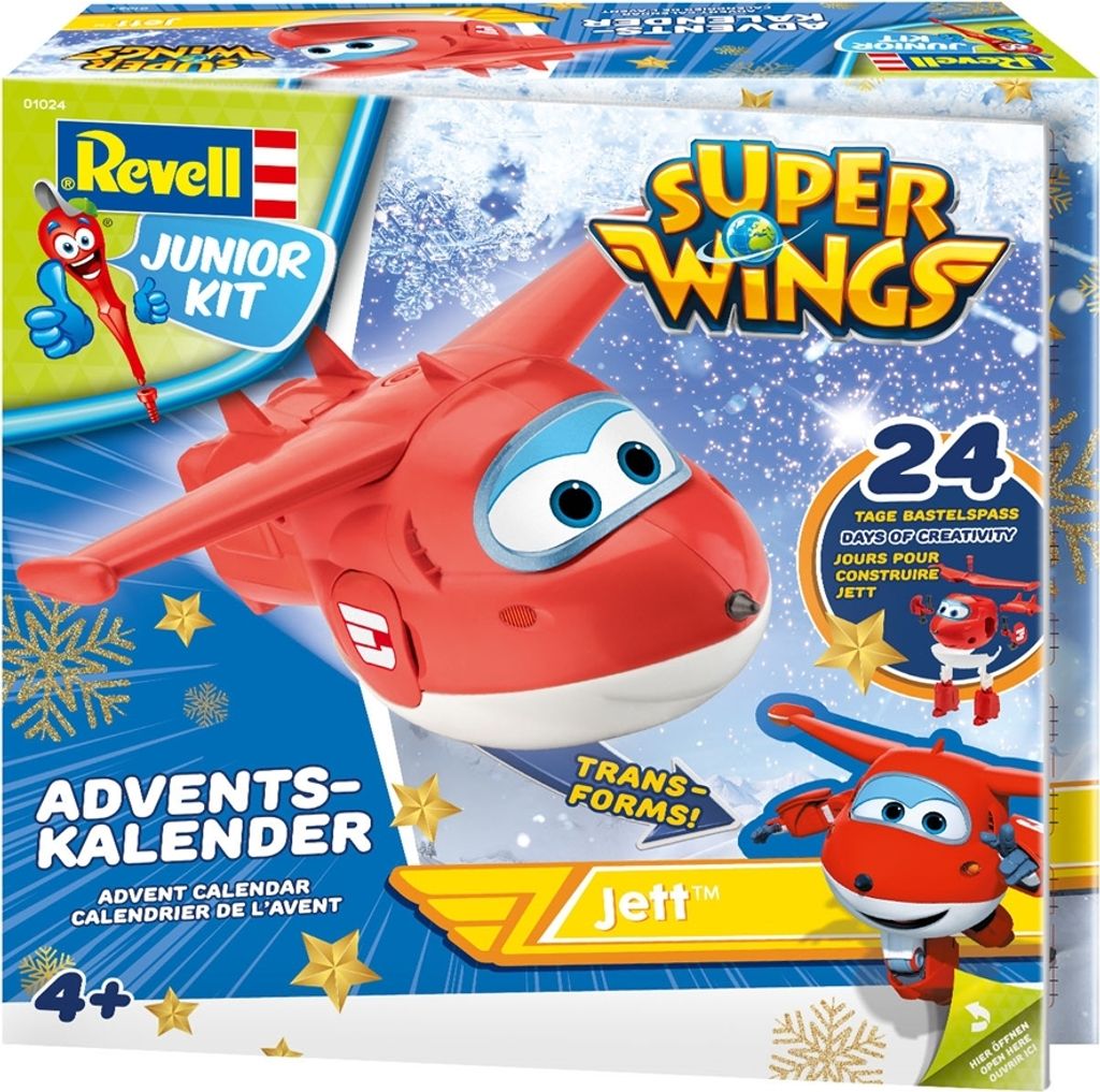 Revell Adventskalender 2019 Super Wings Produktbild 1