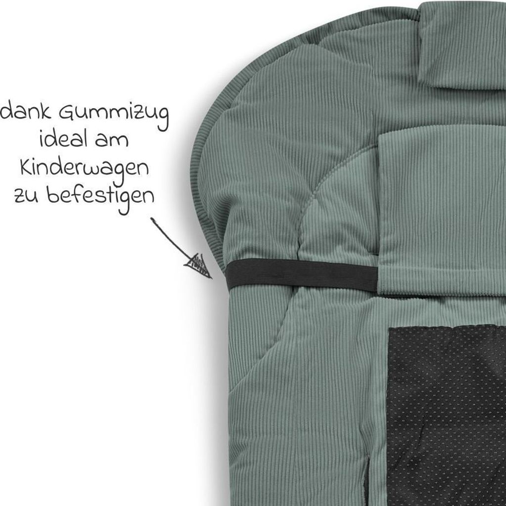 ABC Design Winter-Fußsack für Kinderwagen & Buggy - Aloe Produktbild 3