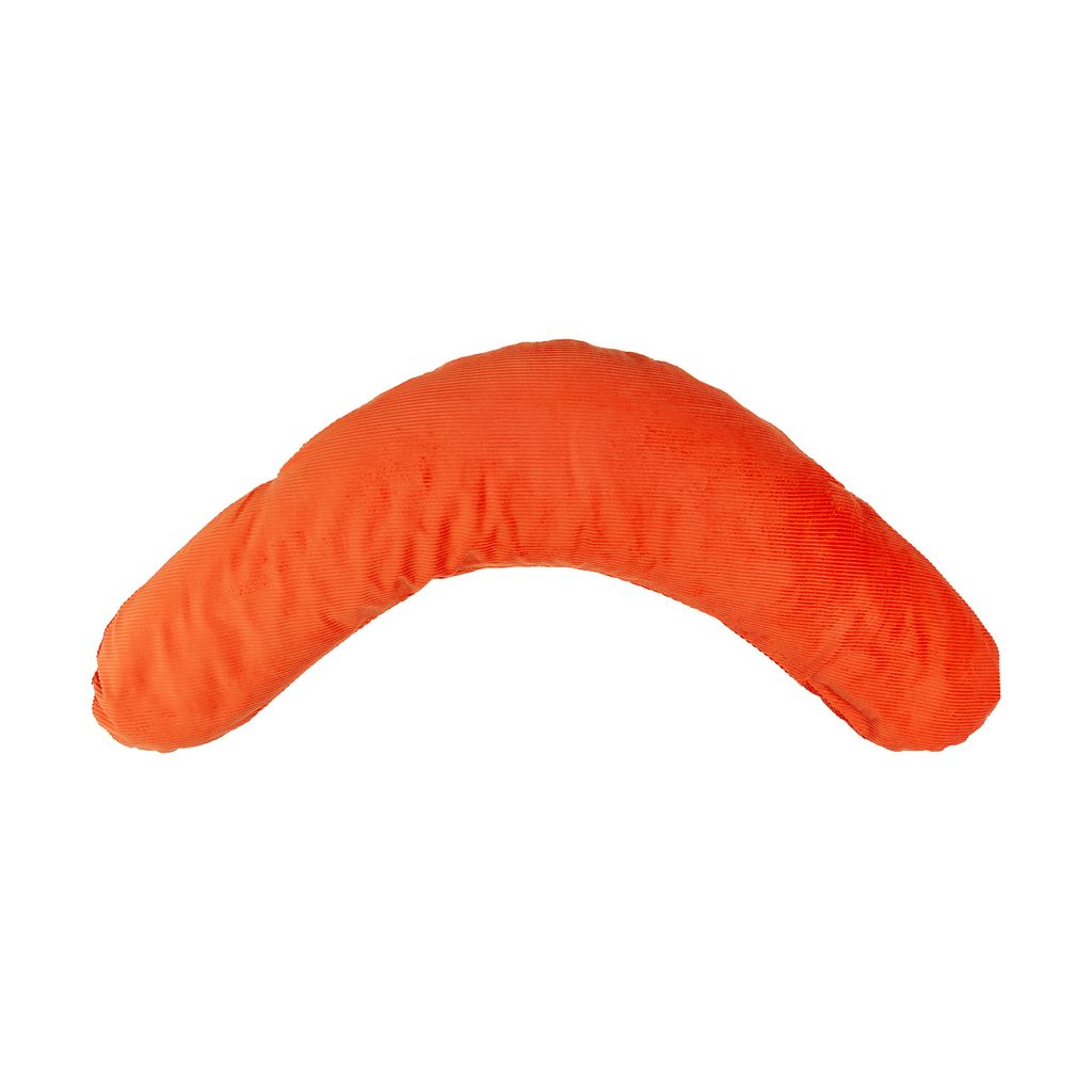 KraftKids Stillkissen Cord Breitcord Orange Reinorange