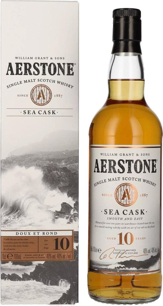 Aerstone 10 Years Old SEA CASK Single Malt 40% Vol. 0,7l in Produktbild 