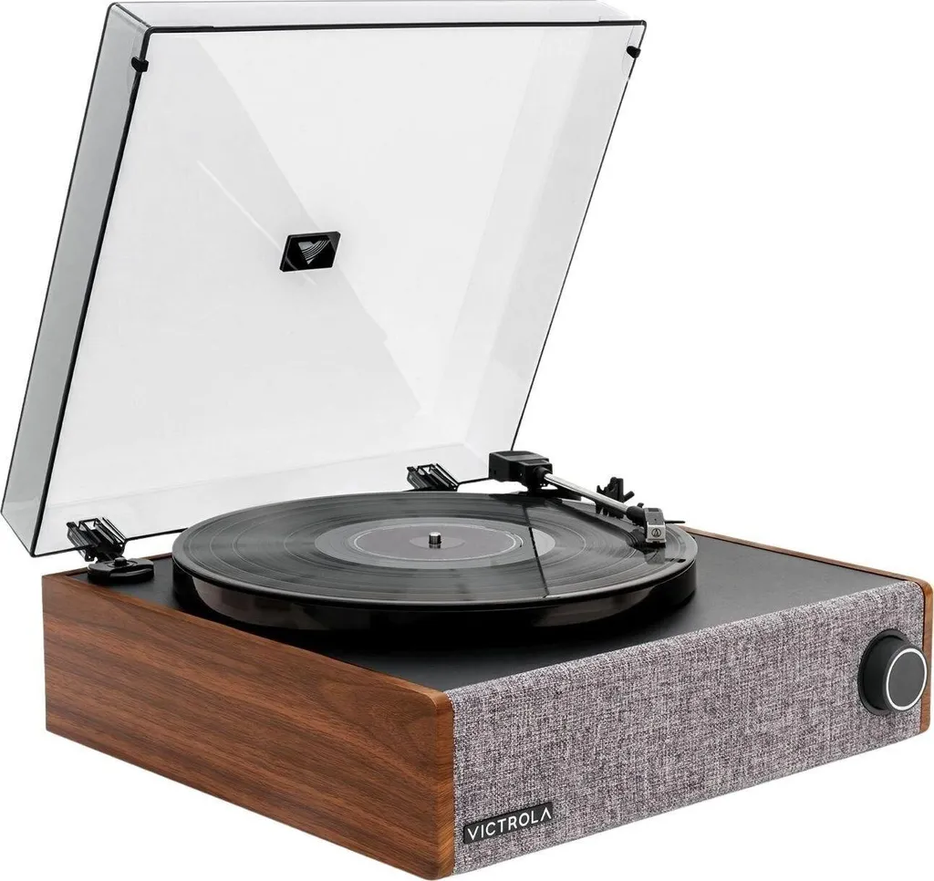 Tourne-disque Gramophone Victrola VTA-78 - Idéal pour Salon et Décoration