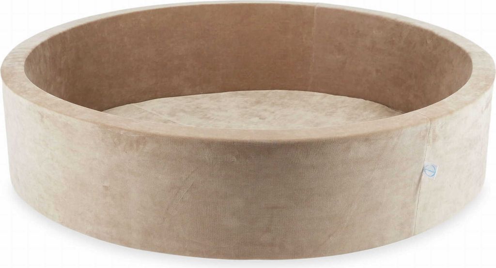 Piscine à balles 130x30 Velours doux beige foncé - Sans Image du produit 