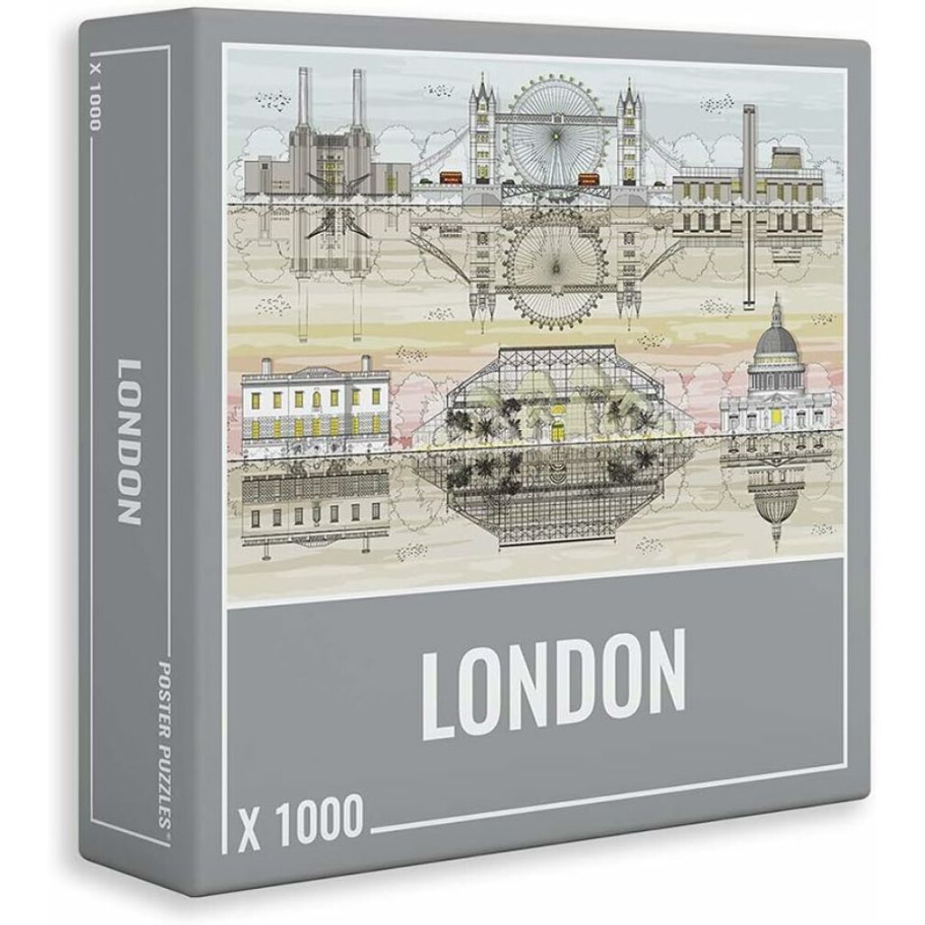 CLOUDBERRIES Puzzle London 1000 Teile