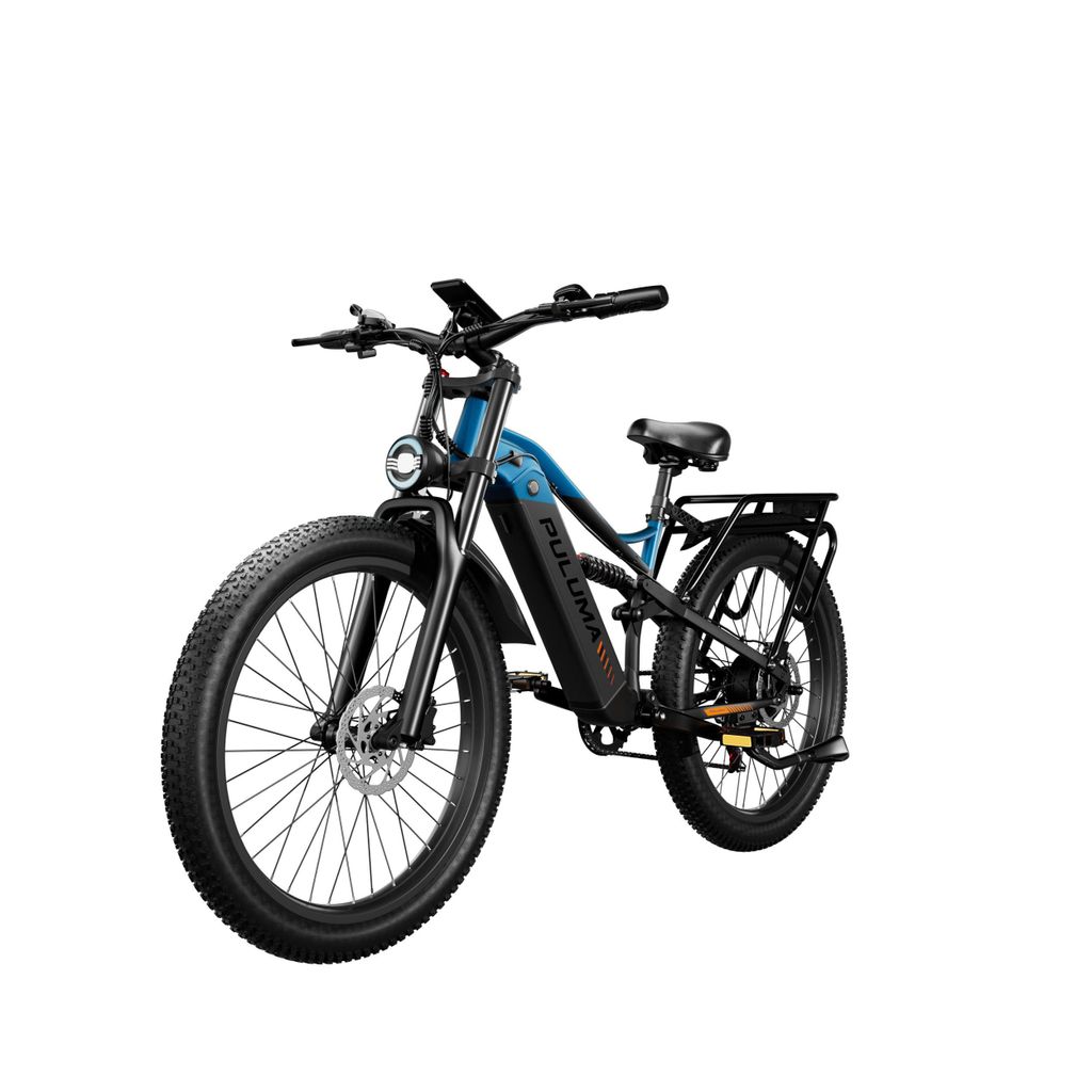 26 Zoll Fatbike PE86 vollgefedertes E-Bike, Shimano 7-Gang, Produktbild 