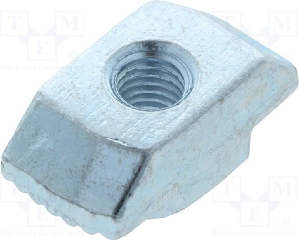 10x Zink Nutbreite: 10mm Gewinde: M5 096H10530 Profil-Zubehör für Profile