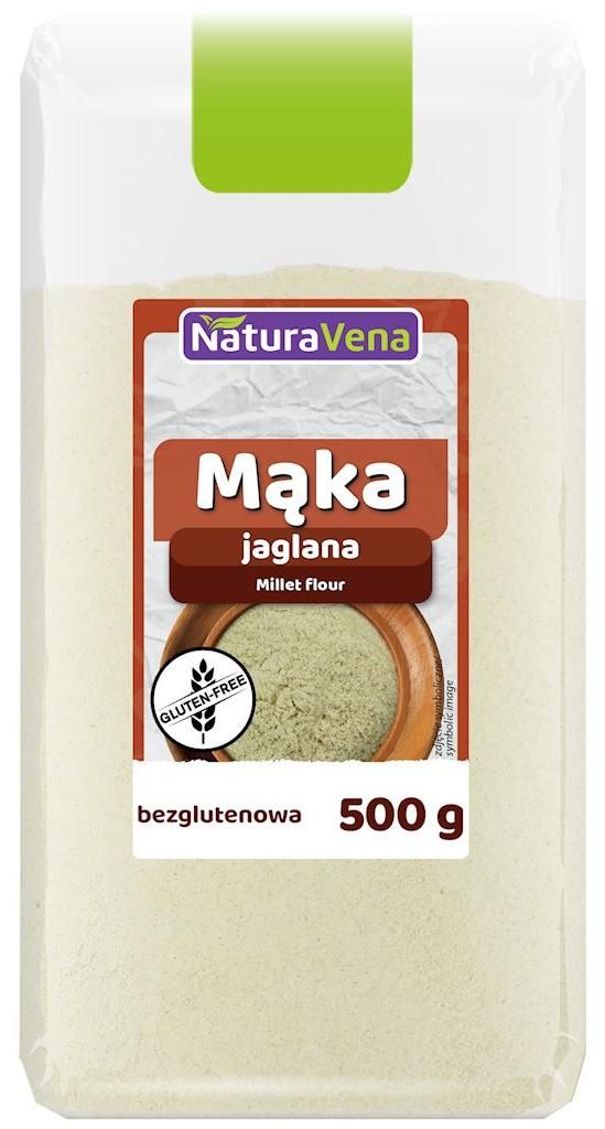 MĄKA JAGLANA BEZGLUTENOWA 500 g - NATURAVENA