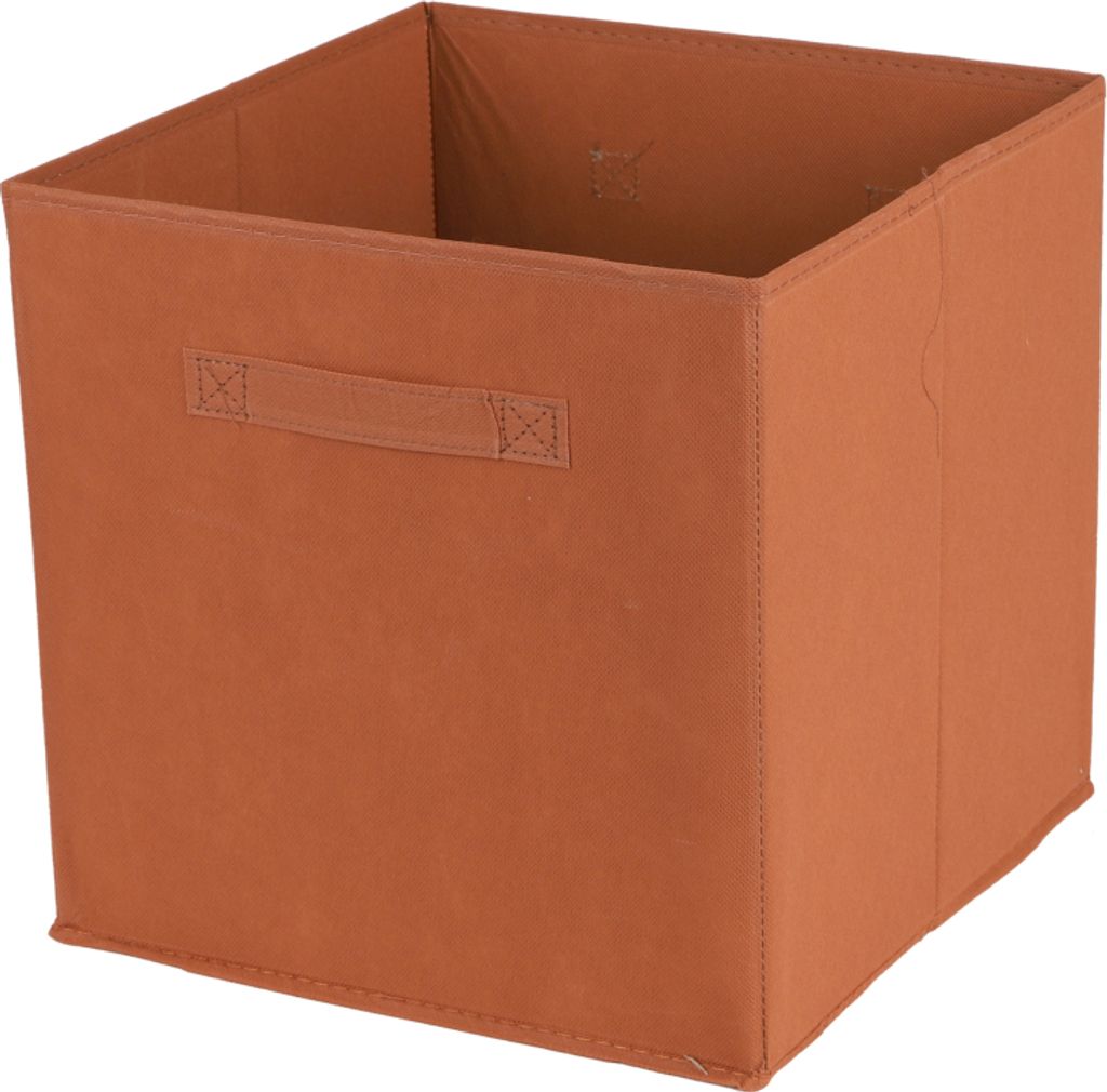 Aufbewahrungsbox Textil, orange 31x31x31cm Produktbild 