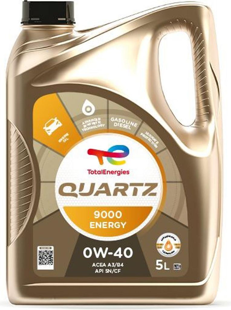 TotalEnergies Quartz 9000 Energy für 0W-40 5 Liter Motoröl Produktbild 