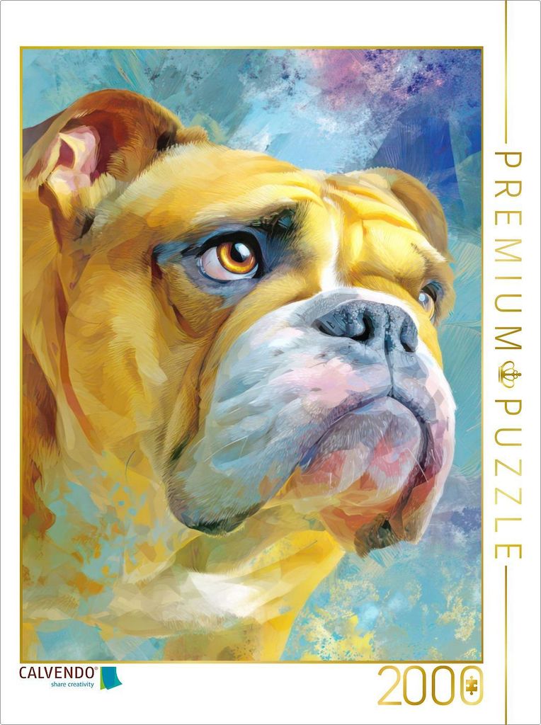 CALVENDO Puzzle Neo expressive Tierportraits | 2000 Teile Lege-Größe 90x67cm Foto-Puzzle für glückliche Stunden