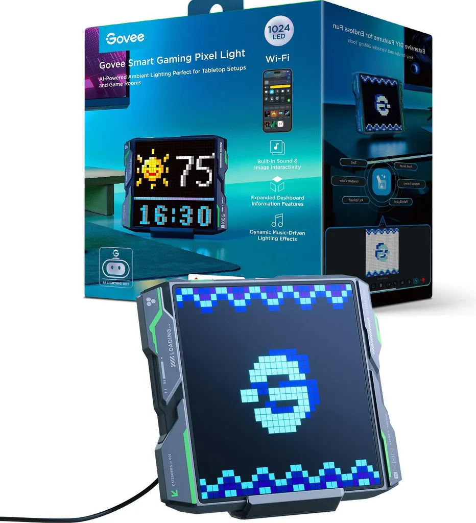 Govee Pixel Light 32x32 LED: Il Pannello Art Programmabile per Gaming