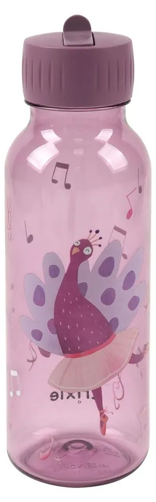Gourde Trixie Tritan™ 500 ml Ballerina Mrs. Peacock pour enfant