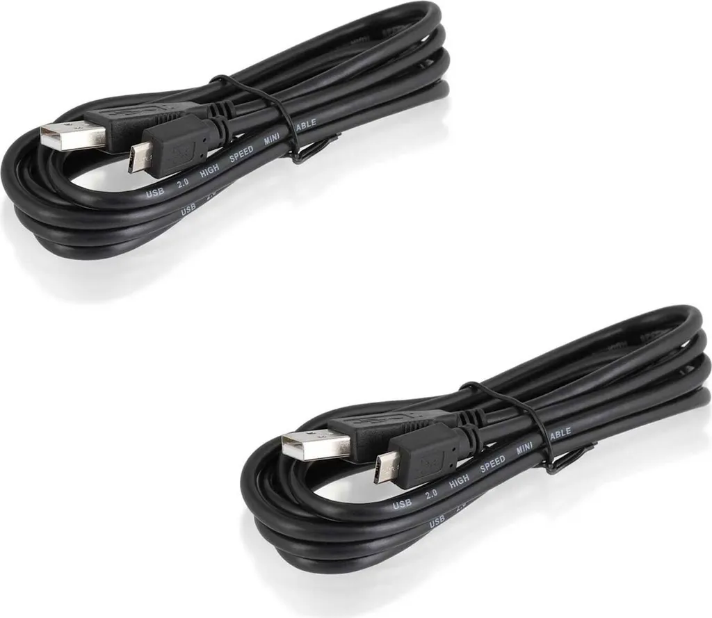 Jouer et Charger Manette PS4 Simultanément avec Câble USB 1.8m (Pack x2)