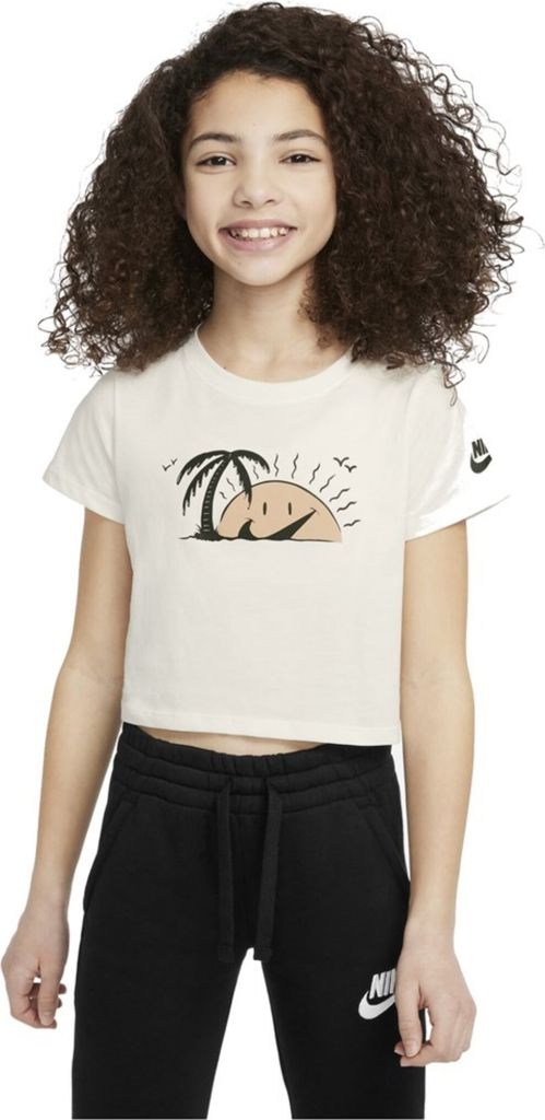 Nike Tshirts Sun Swoosh Crop, DQ4376133, Größe: 128