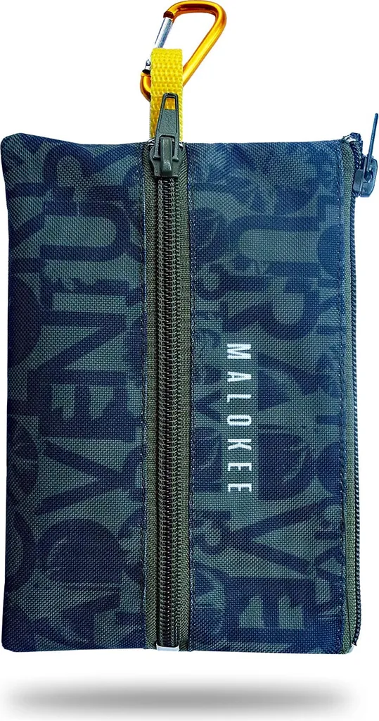 Portefeuille de voyage vert avec multi-rangements pour cartes et visa