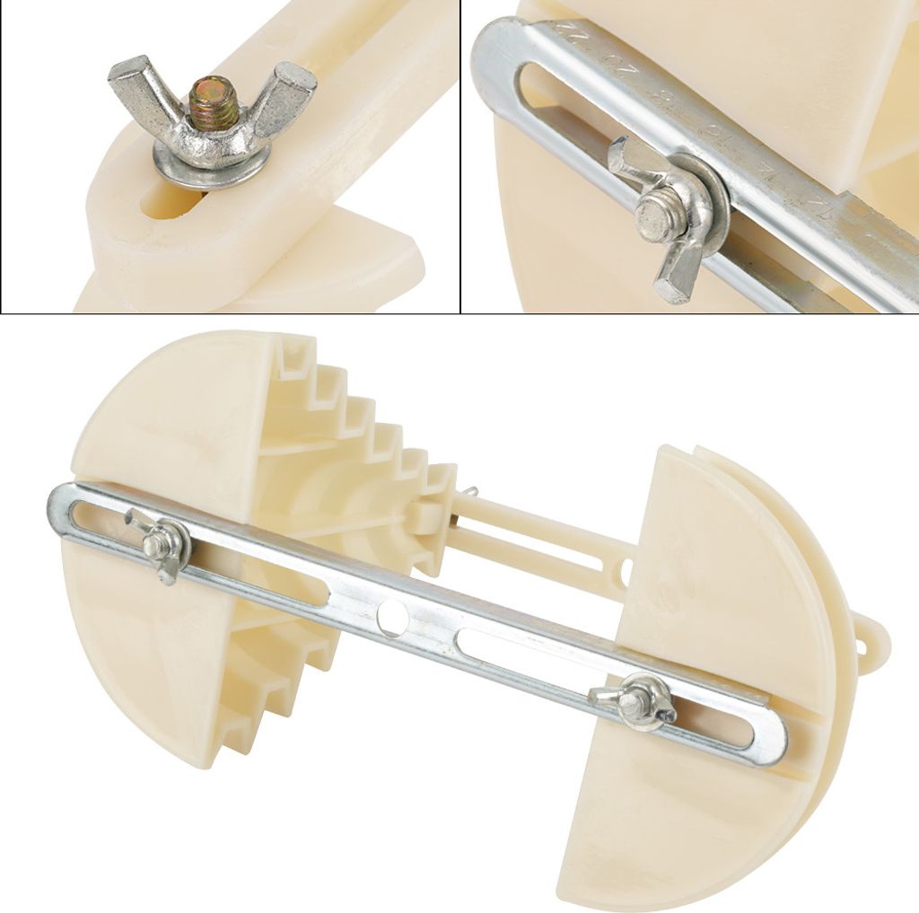 Beige Elektrische Maschine Kunststoff Einphasig 6 Lagen Spule Draht Wickeln Form