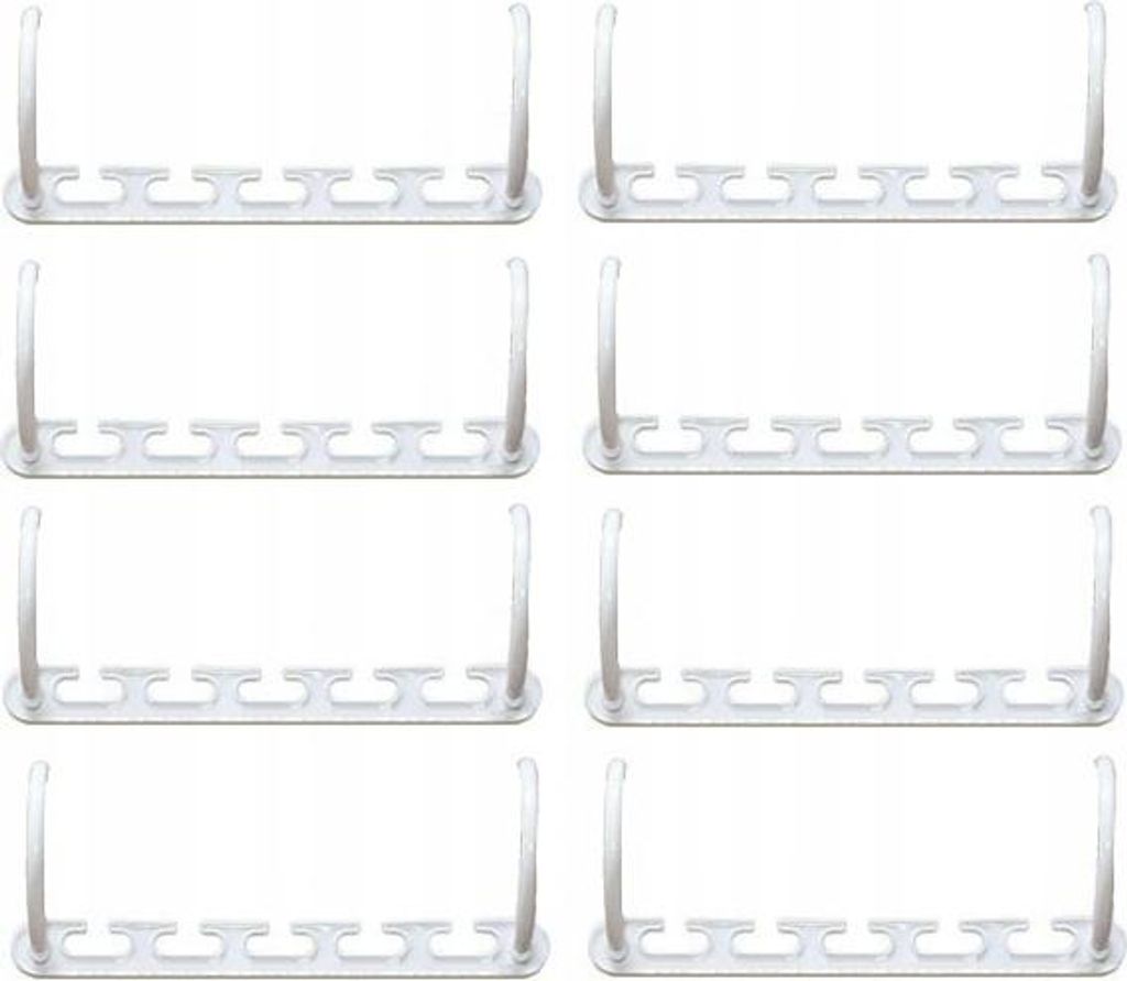 Kleiderbügel-Organizer für den Kleiderschrank, 8er-Set, Produktbild 