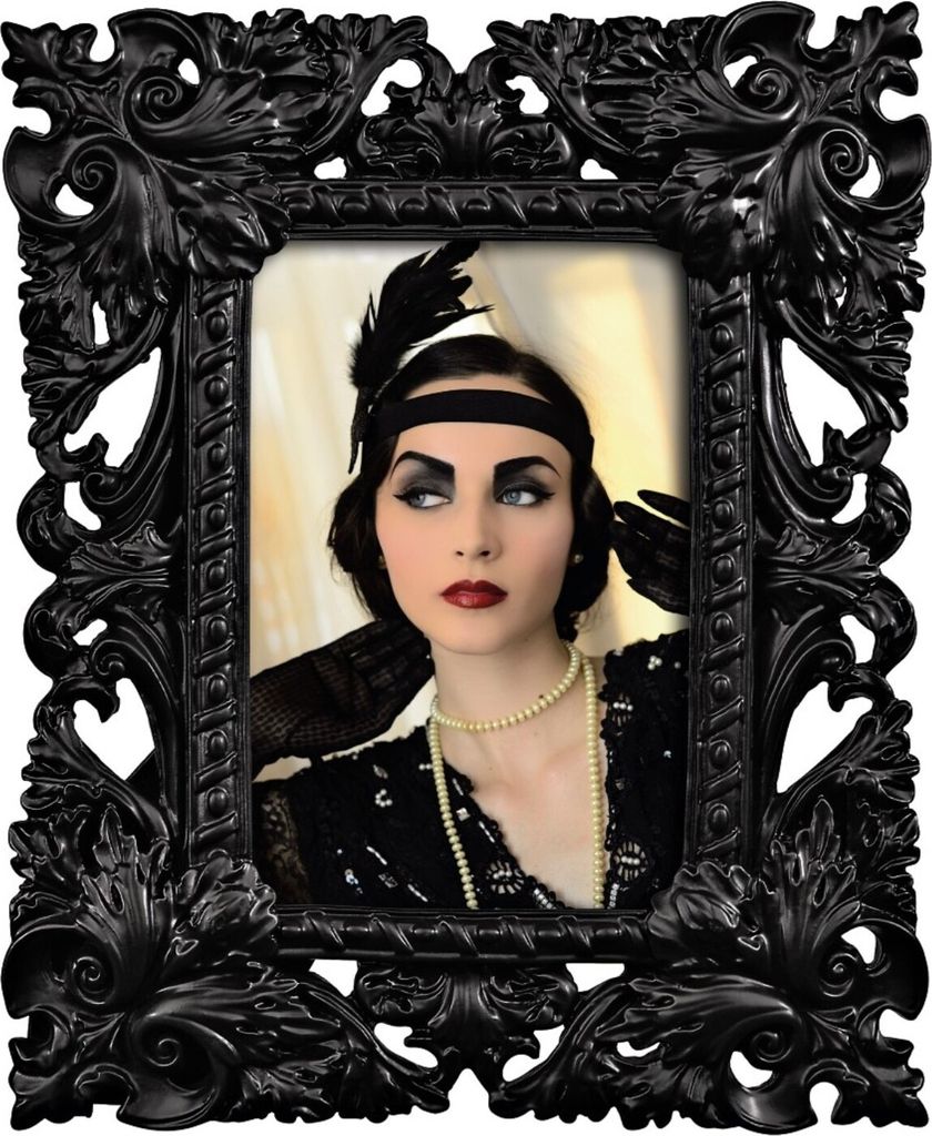 Porträtrahmen Blankenburg Schwarz 10x15cm