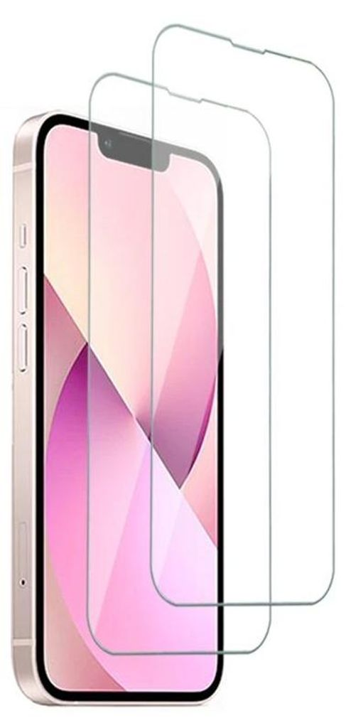 Displayschutzfolien für iP 16 / Plus / Pro / Pro Max, 2 Stück x gehärtetes Glas / kompatibel mit iP 16 Pro Max