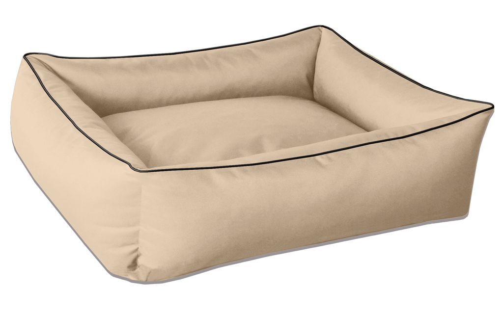 BedDog Hundebett MAX,(L) ca. 80x65x18cm,NAMIB-SAND (beige)