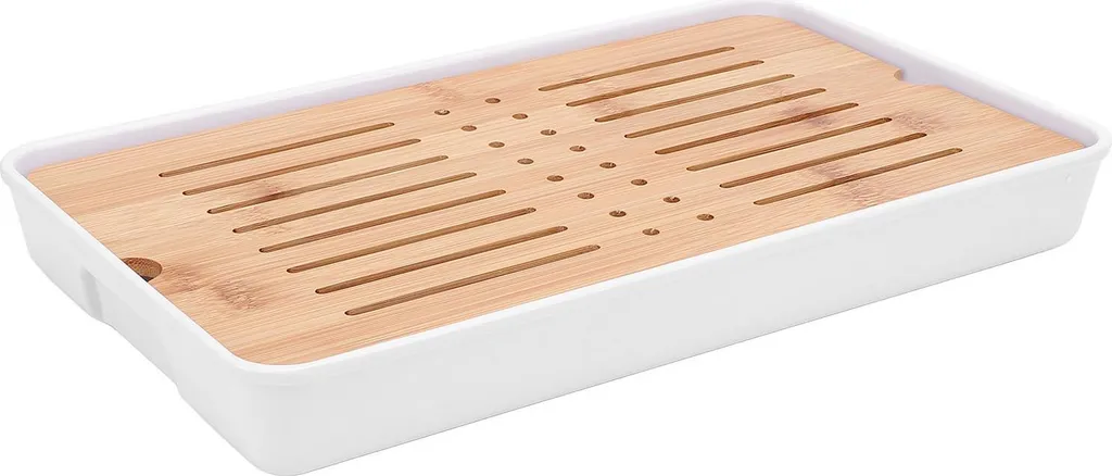 Plateau à thé avec drainage rapide et réservoir d'eau amovible 33cm