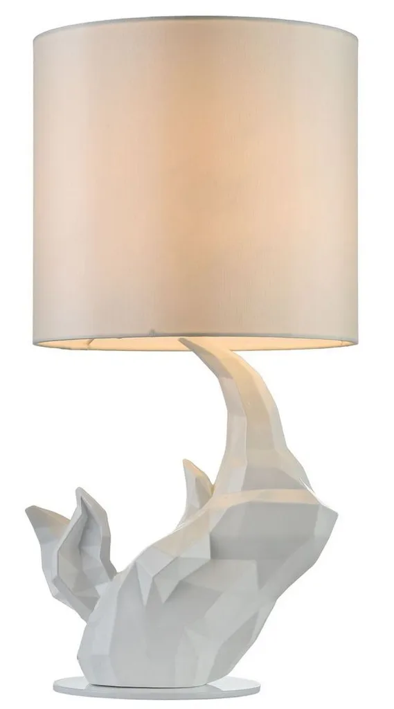 Luminaire de table blanc design Ø 24 cm idéal pour Restaurant et Café