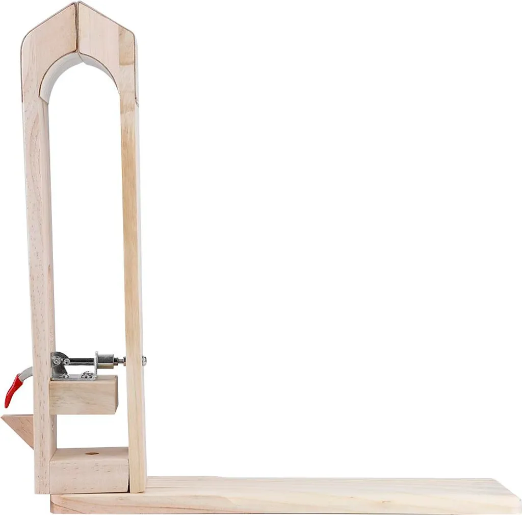 Pone de sellier en bois professionnel pour couture et laçage du cuir