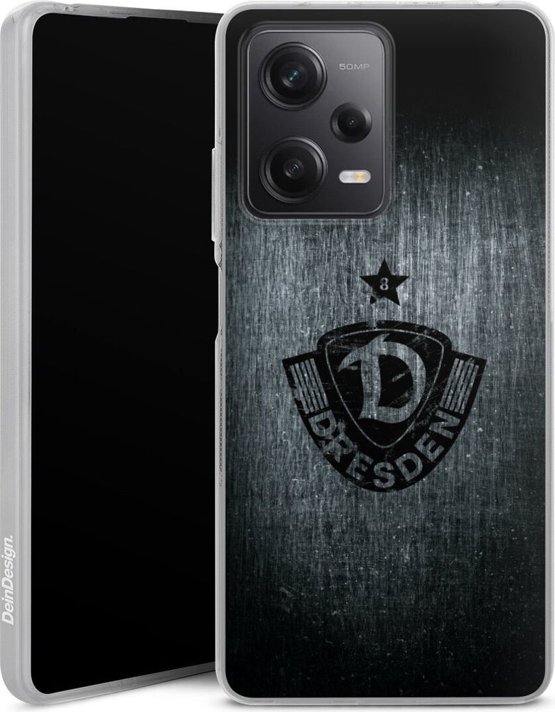 DeinDesign Handyhülle für Xiaomi Redmi Note 12 Pro 5G Silikon Hülle Case Smartphone Schutzhülle Offizielles Lizenzprodukt SG Dynamo Dresden V...