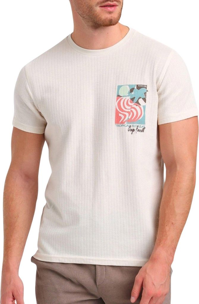 Gabbiano Jacquard Shirt Herren