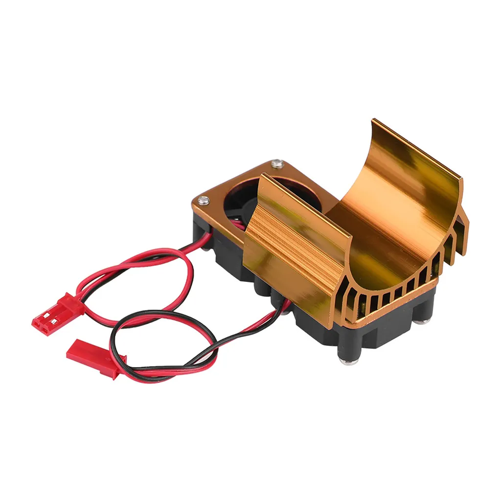 Dissipatore di calore del motore, dissipatore di calore del motore di RC, dissipatore di calore di RC con la ventola di raffreddamento, dissipatore di calore del motore con la ventola di raffreddamento, accessorio di RC - 4