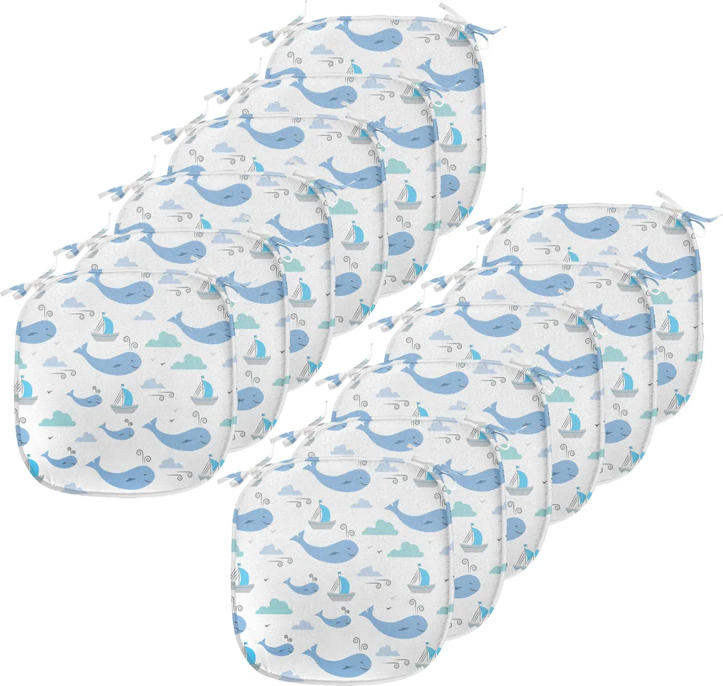 Cuscini Impermeabili per Esterno e Interno ABAKUHAUS - 12 Pack 40x40