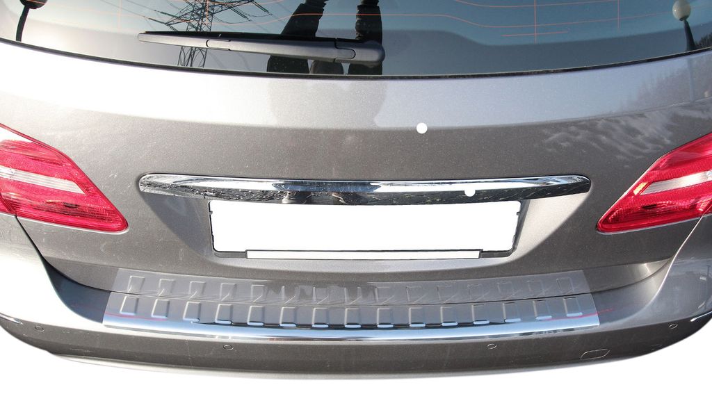 Ladekantenschutz Kofferraum Edelstahl Gebürstet Ladekantenschutz Kompatibel Mit Mercedes Benz E Klasse T 0 Mercedes W212