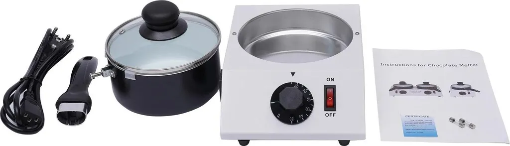 Scioglicioccolato Elettrico 250ml - Macchina Fonduta con Spina UE 220V