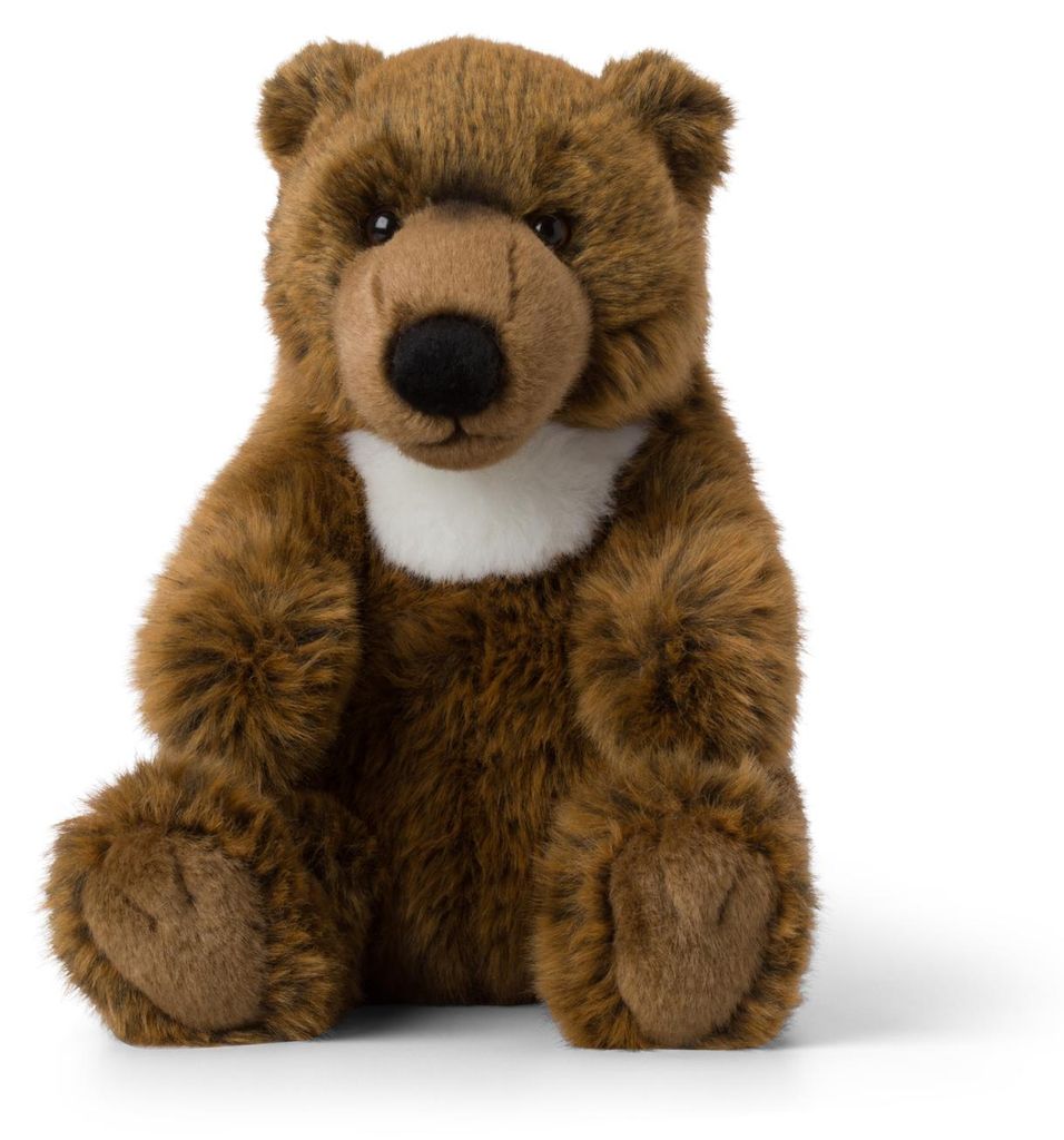 WWF - Plüschtier - Grizzly (sitzend, 20cm) lebensecht Produktbild 