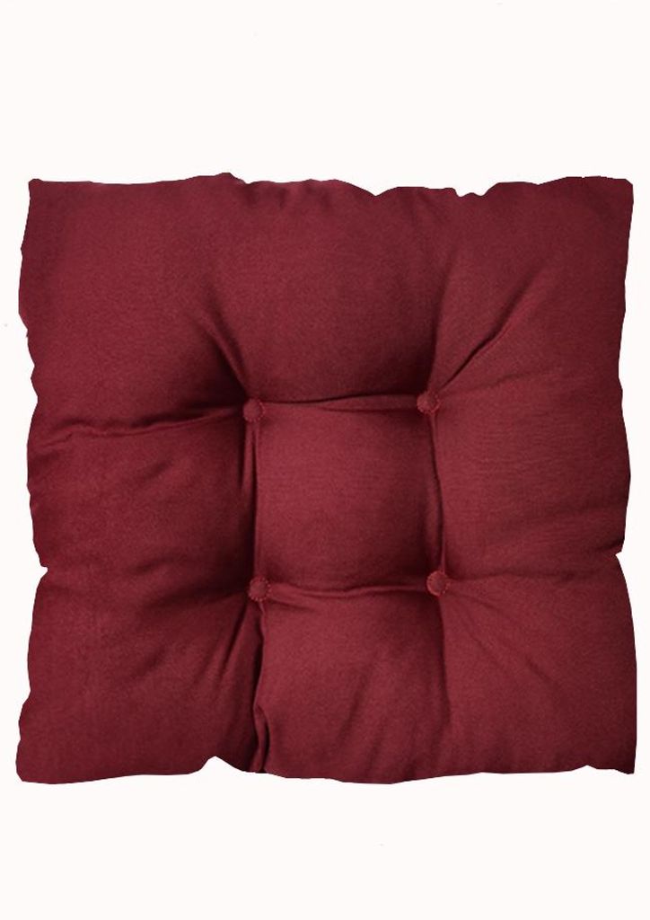 Podsedák na židli 45x45cm Bella - bordó Obrázek produktu 